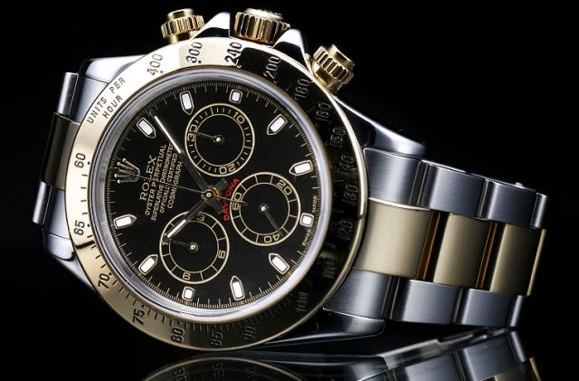 劳力士(Rolex)宇宙计型迪通拿系列116523黑盘男士机械表