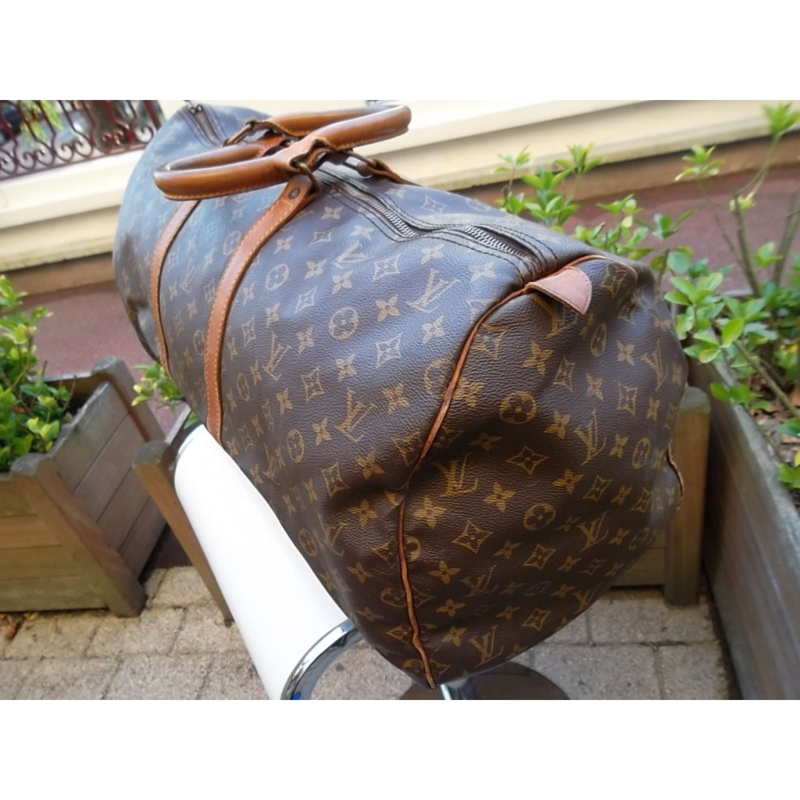 louis vuitton(路易威登) keepall 55 旅行包