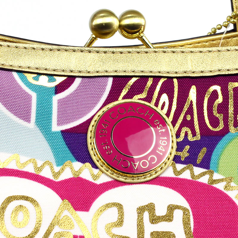 coach/ 蔻驰彩绘涂鸦poppy系列手提单肩女士包19439b4mc