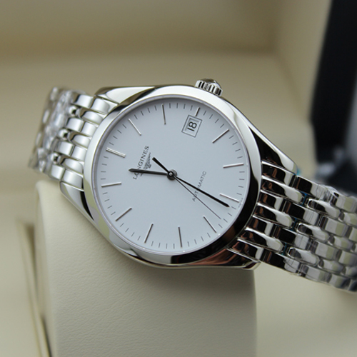 longines-浪琴雅致系列 l4.898.4.12.6 男士机械表