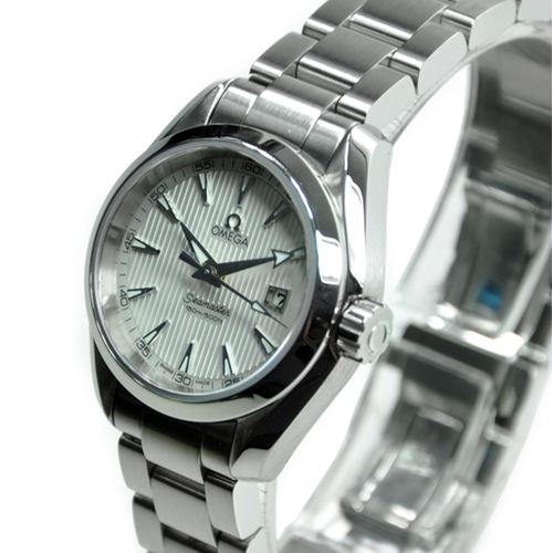 omega(欧米茄)海马系列精钢石英女表231.10.30.61.02.001