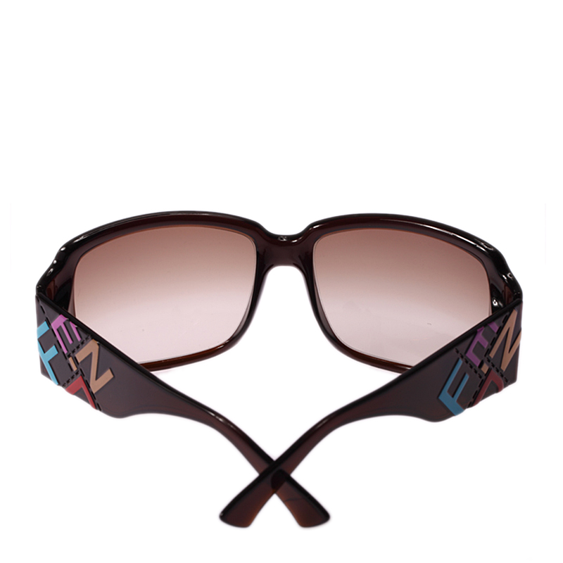 【fendi芬迪 眼镜】fendi(芬迪)渐变色镜片宽镜腿带logo的经典款时尚