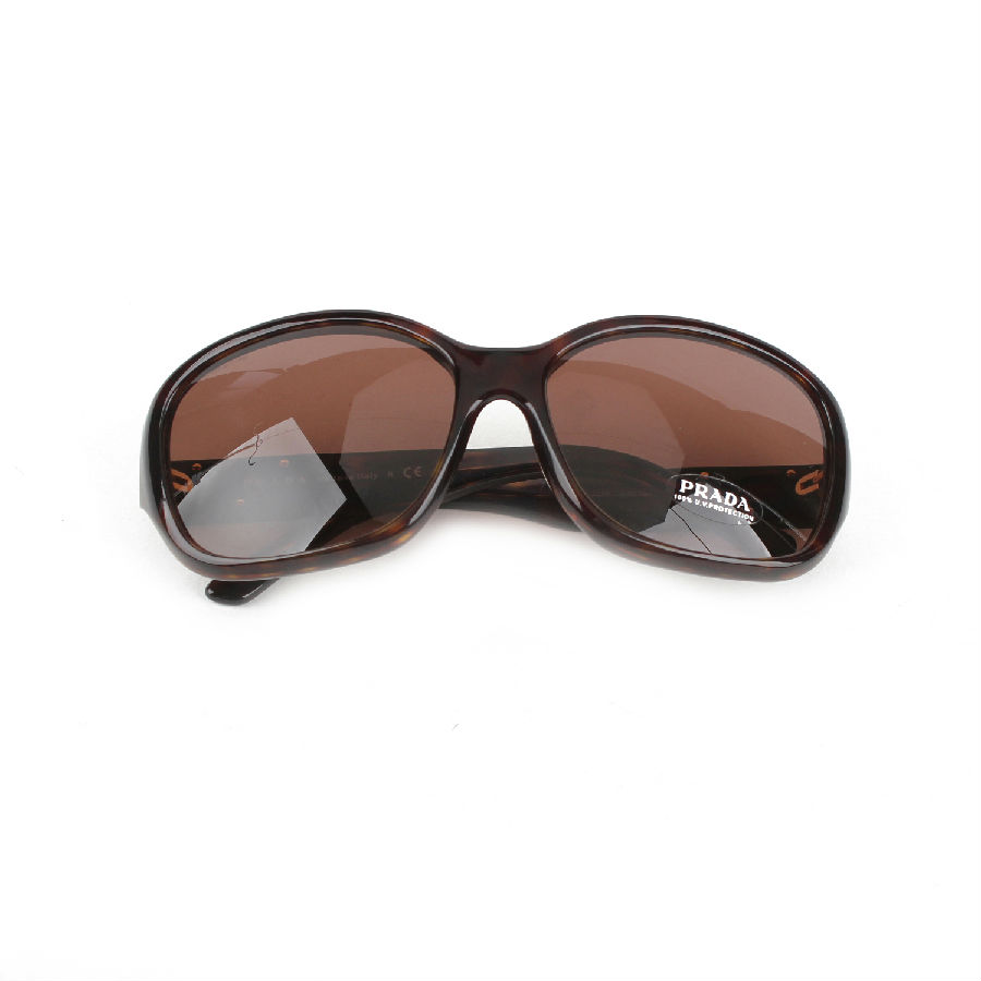 prada/普拉达女款玳瑁色板材全框太阳镜 pr10ms