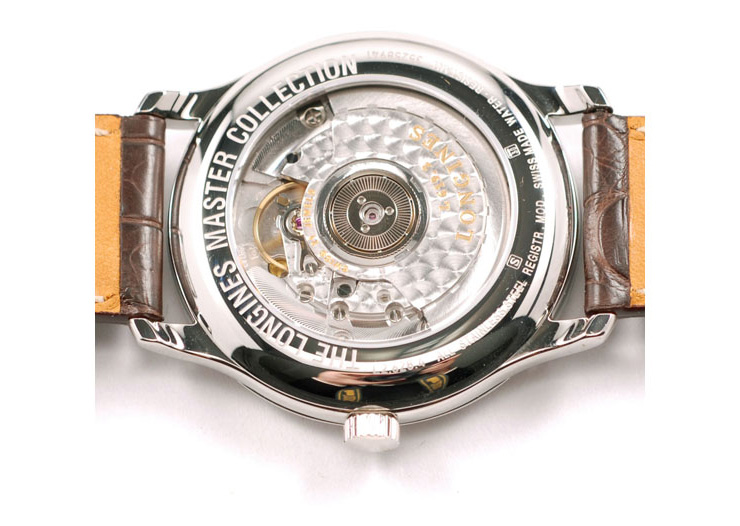 longines(浪琴)名匠系列机械男表 l2.628.4.78.5 复古超典雅帅气